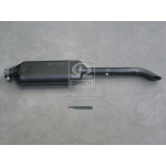 Глушник МТЗ, ЮМЗ середній чорн. (L = 1150 мм) (вир-во ЮТАС, м. Мелітополь) 