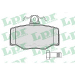 05P387  LPR - Гальмівні колодки до дисків (R, S)  05P387  LPR - Гальмівні колодки до дисків (R, S)