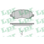 05P1347  LPR - Гальмівні колодки до дисків (F, з датчиком)  05P1347  LPR - Гальмівні колодки до дисків (F, з датчиком)