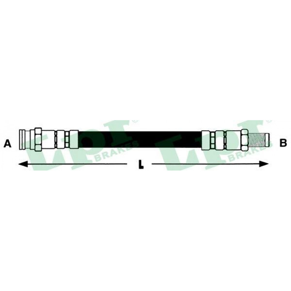 6T46541  LPR - Гальмівний шланг