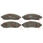 GDB3404  TRW - Гальмівні колодки до дисків 