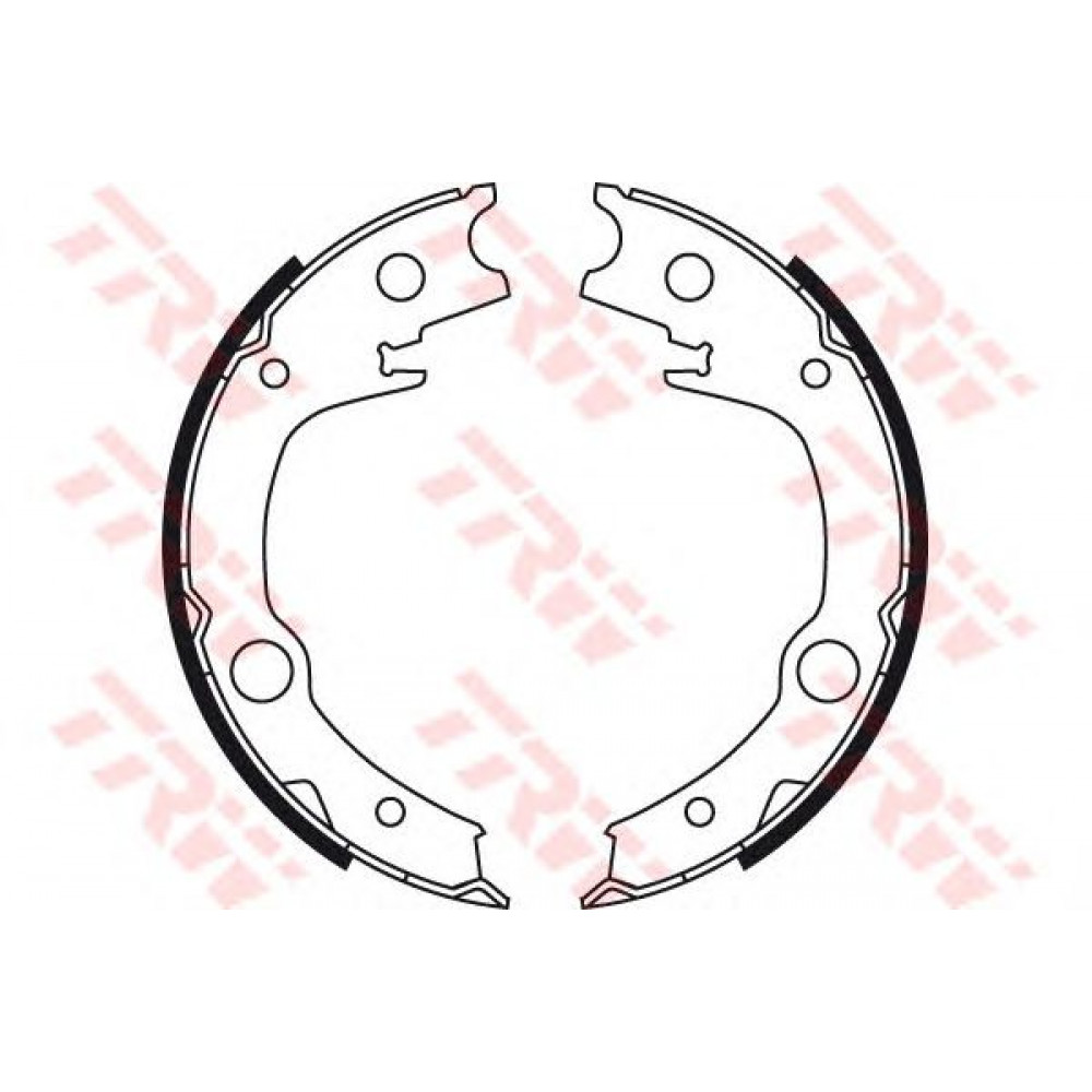 GS8723  TRW - Гальмівні колодки до барабанів