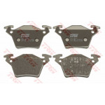 GDB1408  TRW - Гальмівні колодки до дисків 