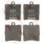 GDB1545  TRW - Гальмівні колодки до дисків 