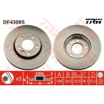 DF4308S  TRW - Гальмівний диск 