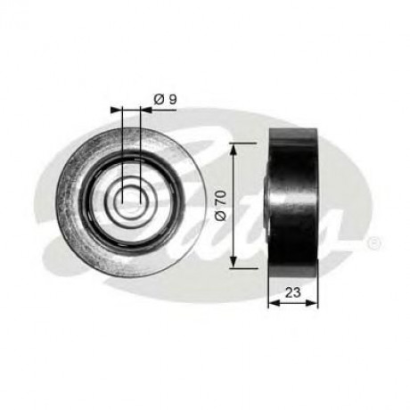 T36297 (7803-21397)  Обвідний ролик GATES DRIVEALIGN MV IDLER