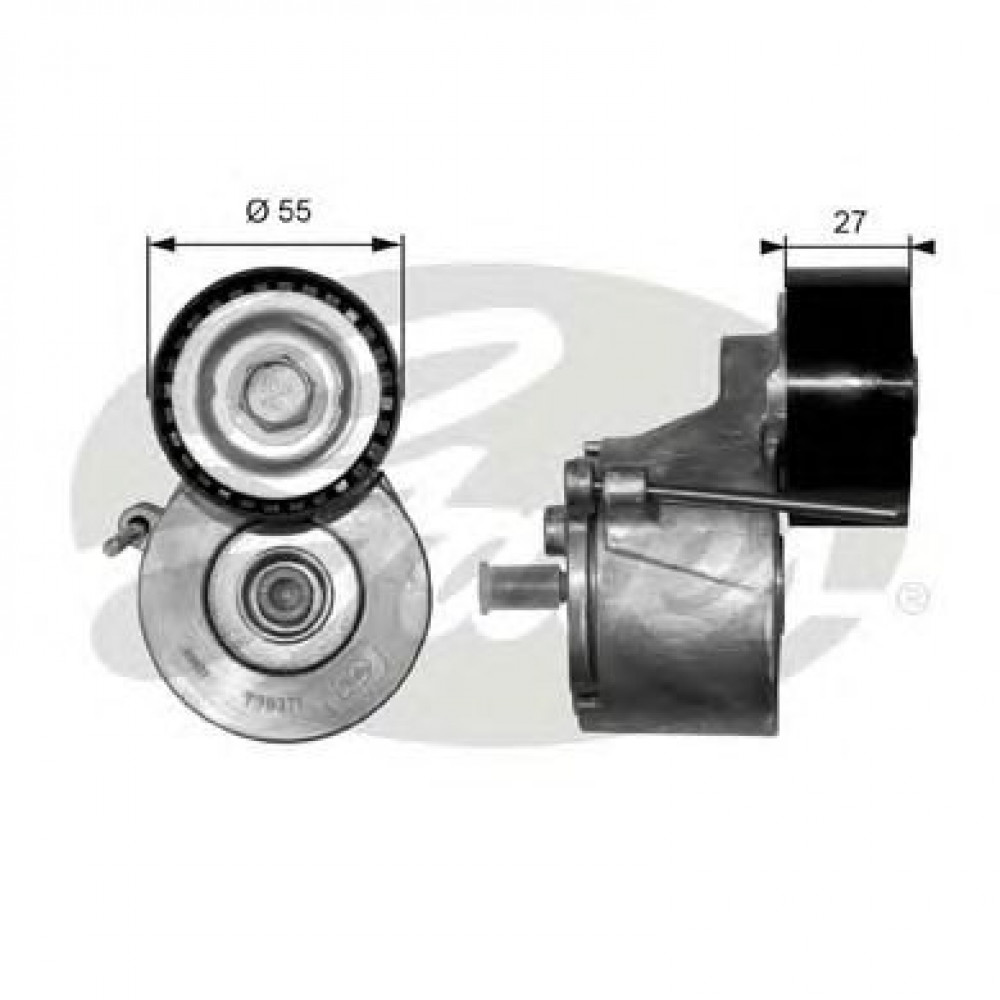 T38371 (7808-21271)  Натяжний ролик ременя GATES DRIVEALIGN MV TENS