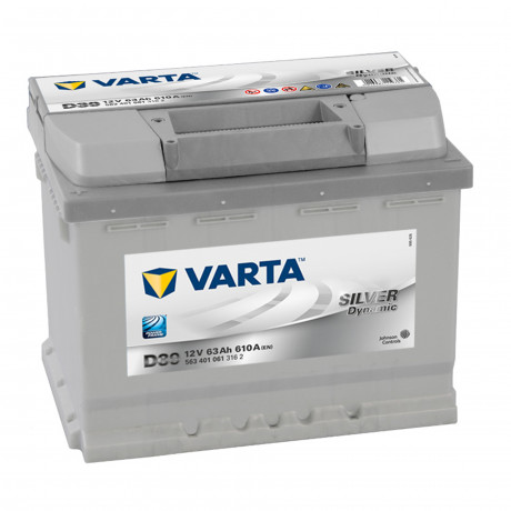 VARTA 63Ач  Silver Dynamic  D39 (1)