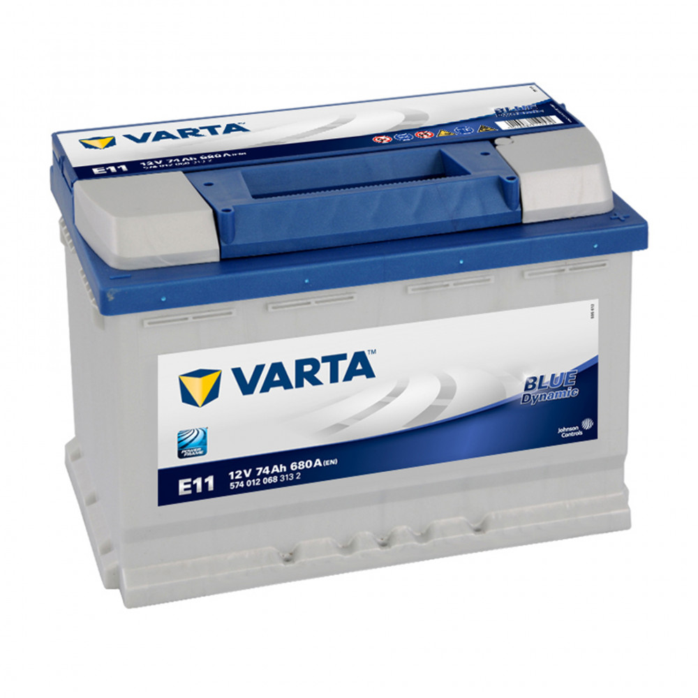 VARTA 74Ач  Blue Dynamic  E11 (0)