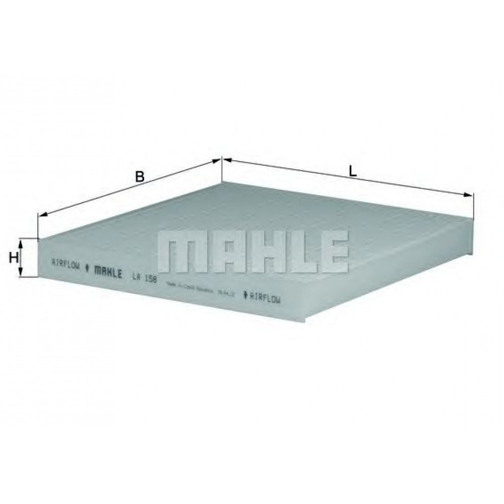 LA158     (MAHLE)   !!заміна для LA443