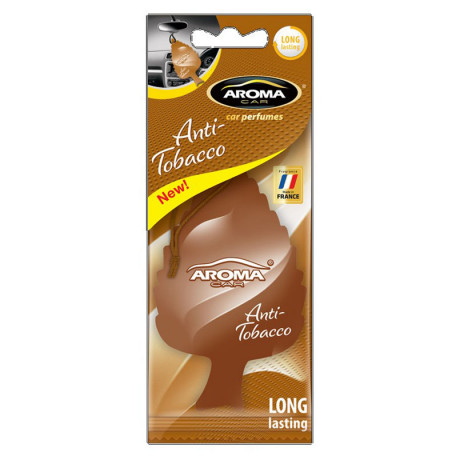 AROMA  Ароматизатор  Car Leaf - ANTI TOBACCO (36шт.) 