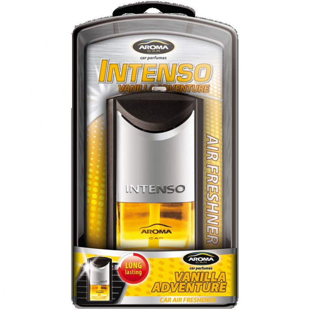 AROMA  Ароматизатор  Car Intenso Air Vent - VANILLA ADVENTURE (20шт.) 