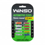 Запобіжники циліндричні 10шт. WINSO 