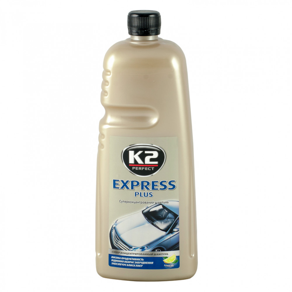 K2 EXPRESS PLUS 1L Шампунь з воском (жовтий) х12