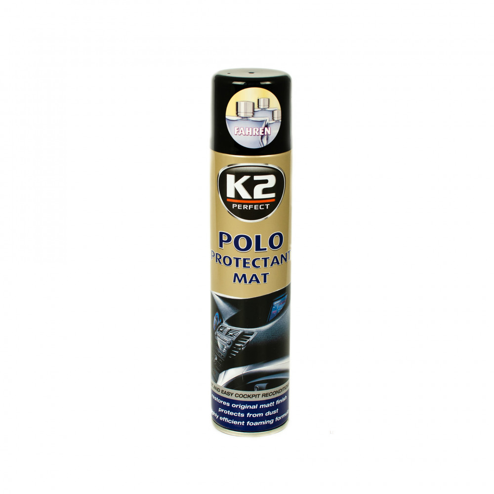 K2 POLO PROTECTANT 300ml Поліроль панелі приладів (аерозоль) х24