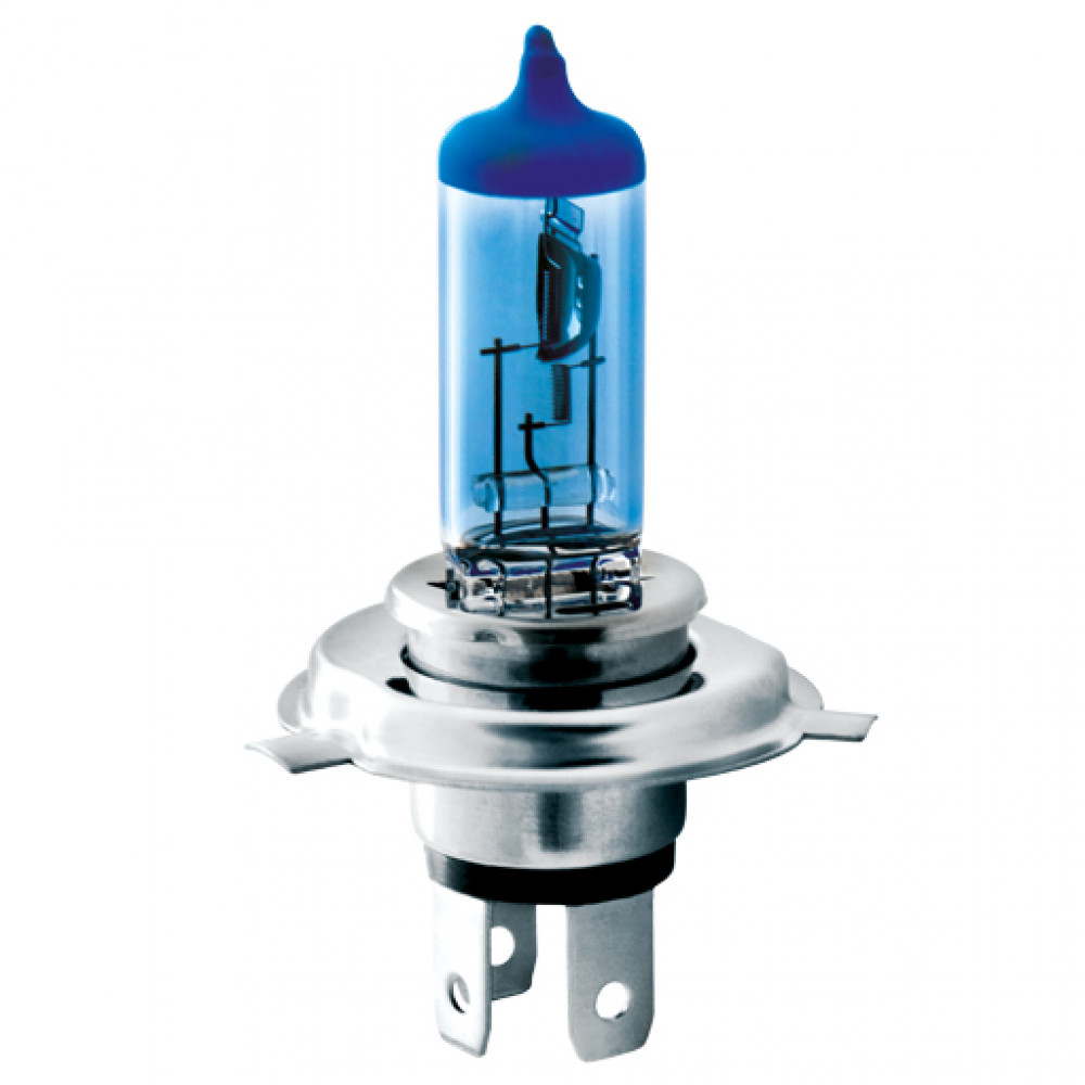 BREVIA Автолампа H4 12V 60/55W P43t Power Blue CP * 1шт HALOGEN