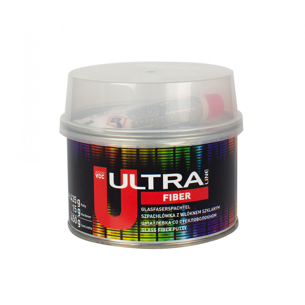 ULTRA LINE шпатлівка з скловолокном  0,45 кг x18