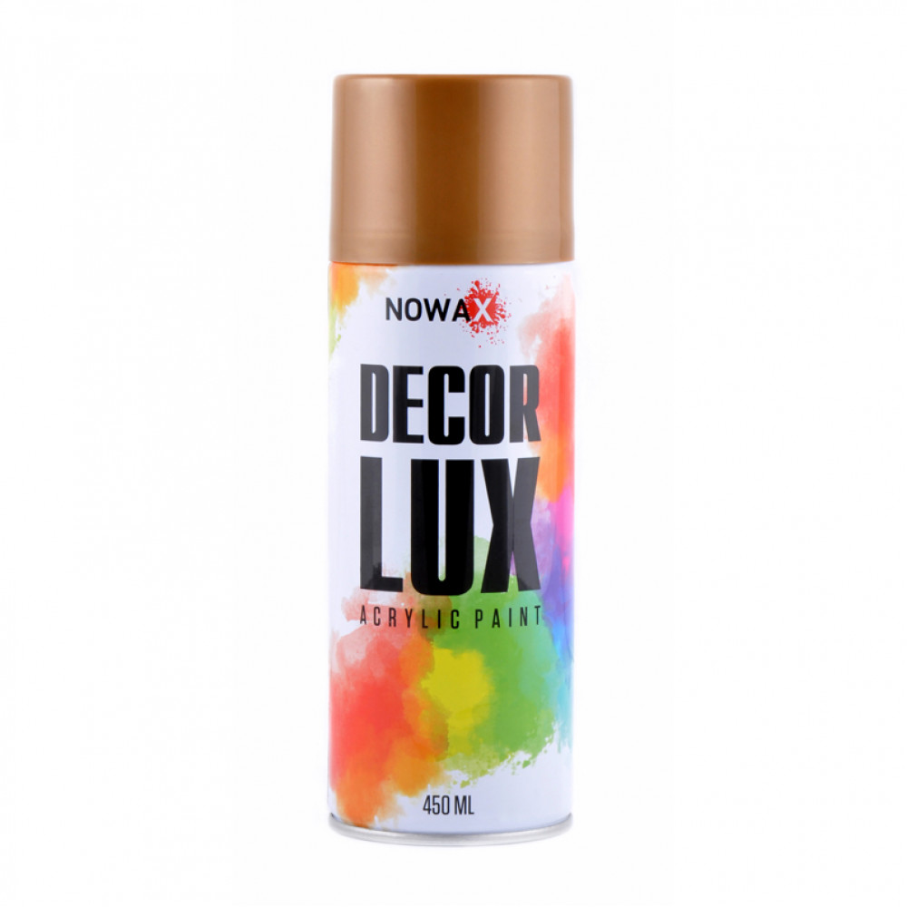 NOWAX  Фарба акрилова,Spray 450ml.,золотий металік,(DIAMOND GOLD)