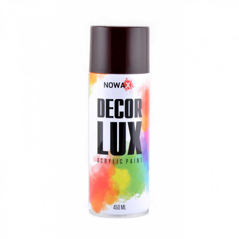 NOWAX  Акрилова фарба в спреї  DECOR LUX  2004 Помаранчевий   450ml 