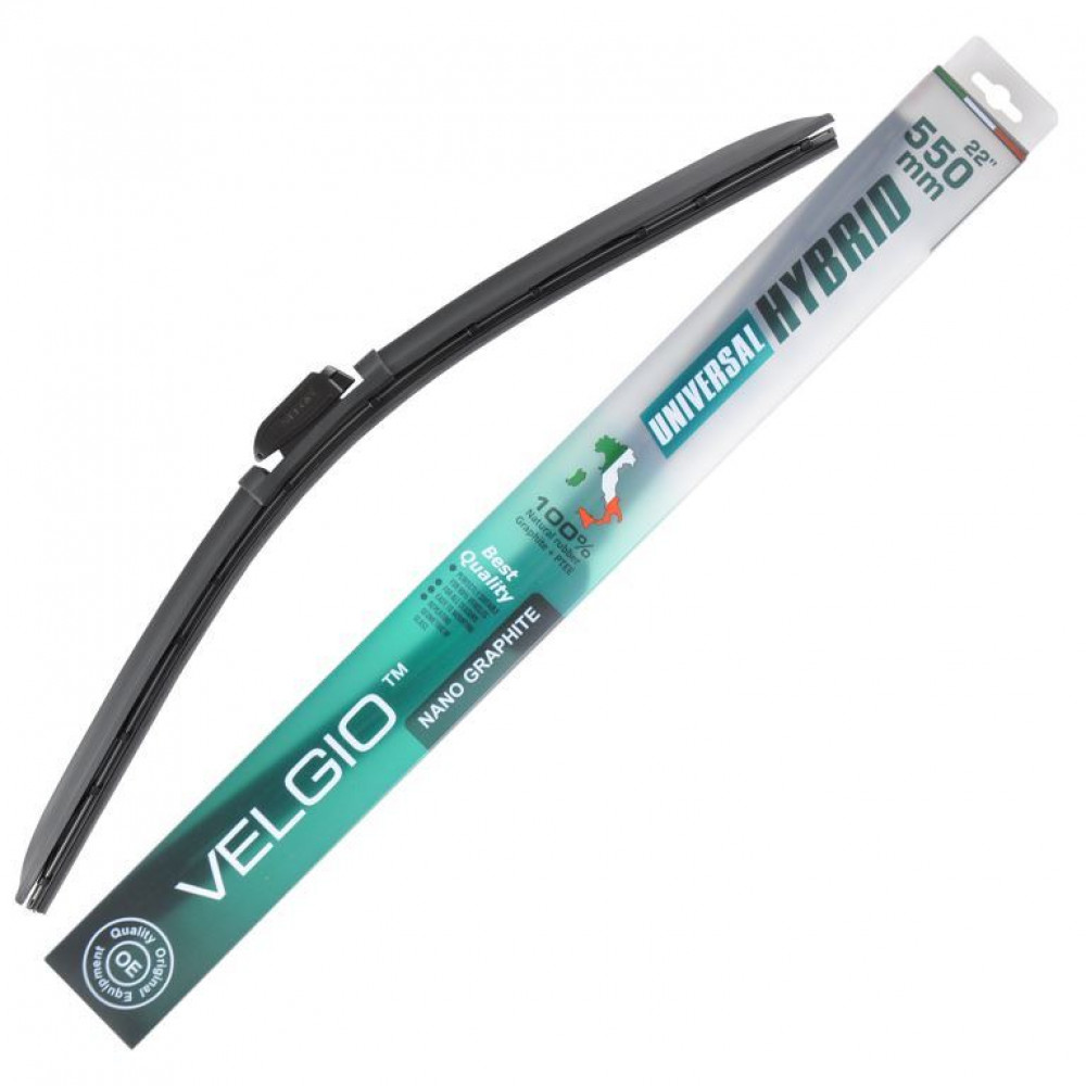VELGIO б/к щітка с-ка UNIVERSAL HYBRID 22/550мм
