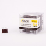 SOLAR   Набір _стандарт_ запобіжників,цинковий сплав 7,5А,100шт.,(100шт./уп.)  