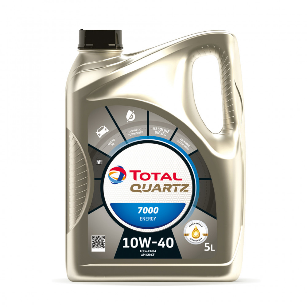 TOTAL QUARTZ 7000 ENERGY 10W-40, 5L (x3)