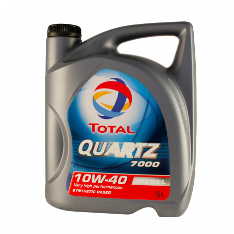 TOTAL QUARTZ DIESEL 7000 10W-40, 5L (x3)