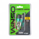 Прикурювач автомобільний євро з підсвіткою (50/200шт.) 