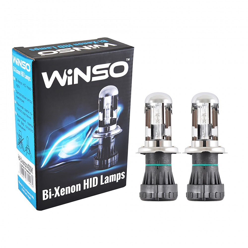 H4 bi-xenon 4300K, 85V, 35W P43t-38 KET (к-т 2шт.) WINSO XENON