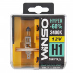 12V H1 HYPER +60% 55W P14.5s SET WINSO 