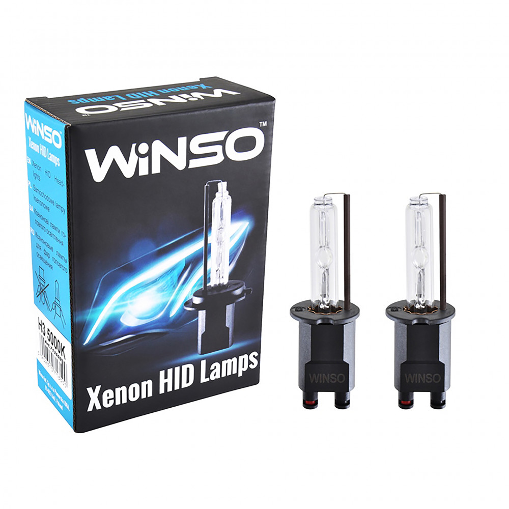 H3 5000K, 85V, 35W PK22s KET (к-т 2шт.) WINSO XENON