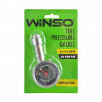 Манометр для шин автомобіля металевий,7,5 atm (35/140шт.) WINSO 