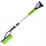 BI-PLAST Зимова щітка зі шкребком телескопічна 80-110 см. Ширина ворсу - 25 мм, довжина ворсу - 60 м 