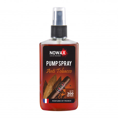 NOWAX Автомобільний ароматизатор повітря PUMP SPRAY 75ml, Anti Tobacco,