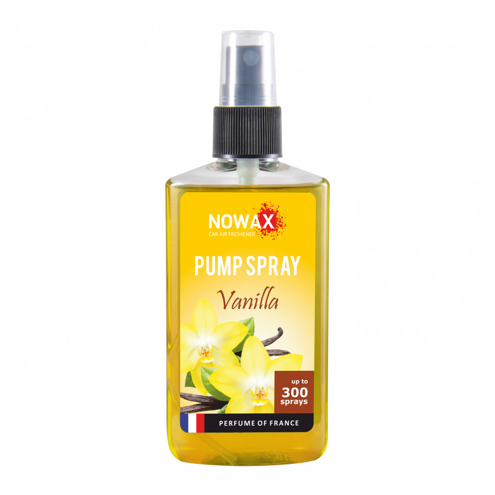 NOWAX Автомобільний ароматизатор повітря PUMP SPRAY 75ml, Vanilla