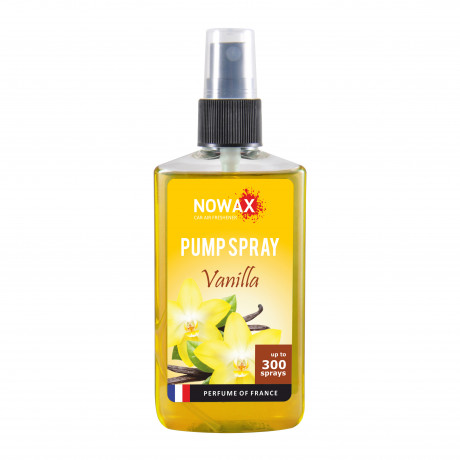 NOWAX Автомобільний ароматизатор повітря PUMP SPRAY 75ml, Vanilla