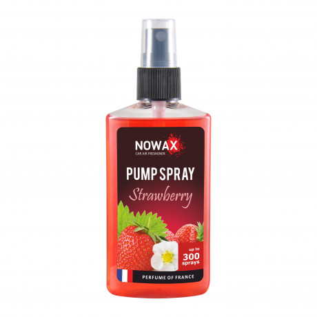 NOWAX Автомобільний ароматизатор повітря PUMP SPRAY 75ml, Strawberry,