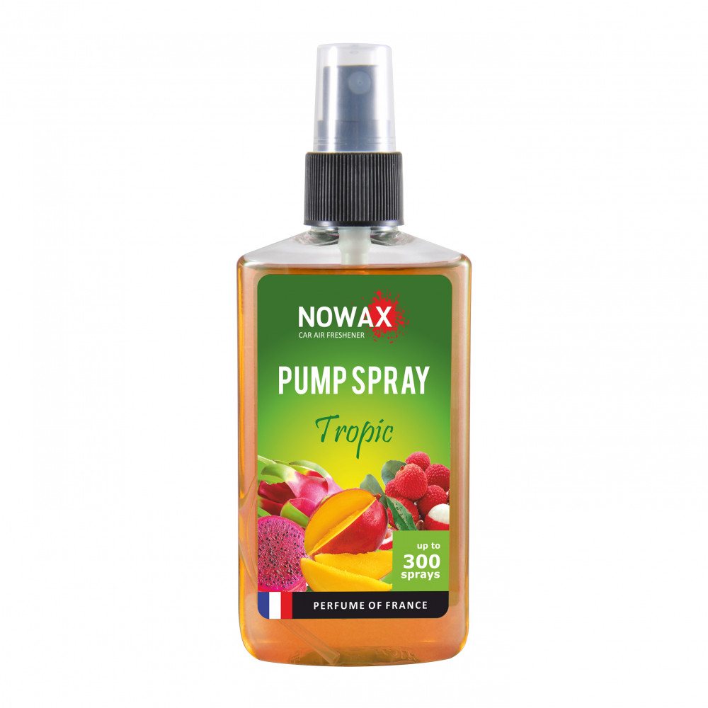 NOWAX Автомобільний ароматизатор повітря PUMP SPRAY 75ml, Tropic,