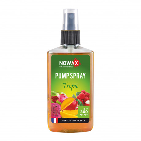 NOWAX Автомобільний ароматизатор повітря PUMP SPRAY 75ml, Tropic,