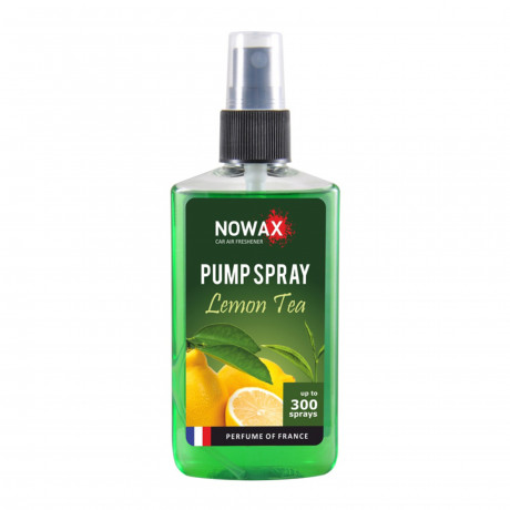 NOWAX Автомобільний ароматизатор повітря PUMP SPRAY 75ml, Lemon tea