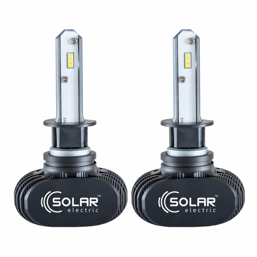 SOLAR LED H1 12/24V 6000K 4000Lm 50W Seoul CSP 19x19 км-т 2шт (50шт.)