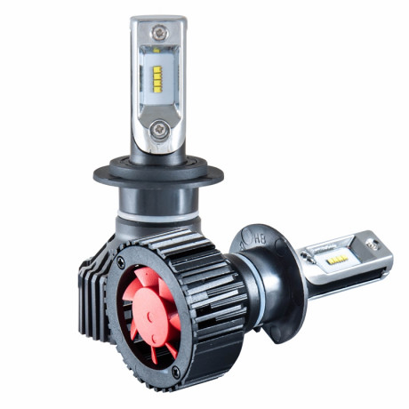 SOLAR LED  H7 12/24V 6000K 4000Lm 50W Seoul CSP 19x19 км-т 2шт (50шт.)