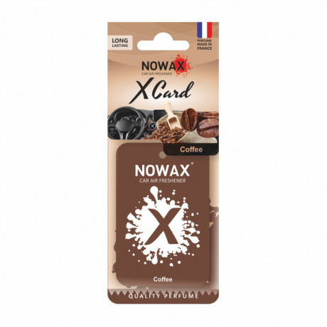 NOWAX Автомобільний ароматизатор повітря полімерний Nowax X Bag - Coffee (20шт/ящ)