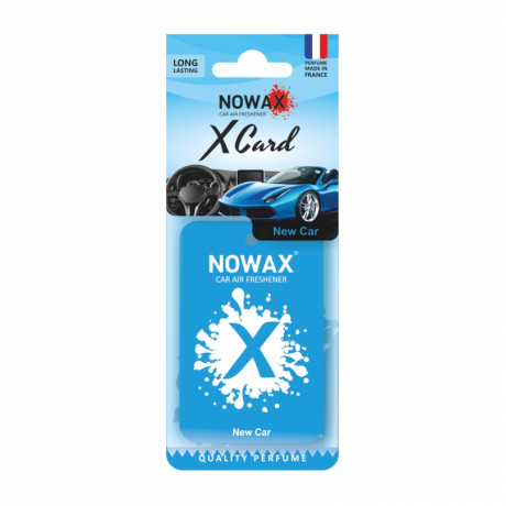 NOWAX Автомобільний ароматизатор повітря полімерний Nowax X Bag - New Car (20шт/ящ)