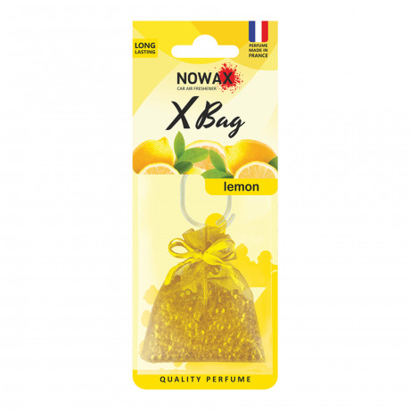 NOWAX Автомобільний ароматизатор повітря полімерний Nowax X Bag - Lemon (20шт/ящ)