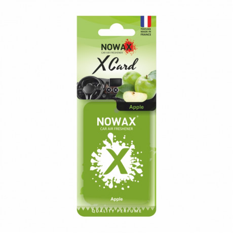NOWAX Автомобільний ароматизатор повітря полімерний Nowax X Bag - Apple (20шт/ящ)