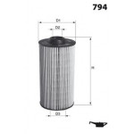 ELH4415 Фільтр оливи ( аналогWL7469/OX560D) 