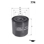 ELH4141 Фільтр оливи ( аналогWL7075/OC33) 