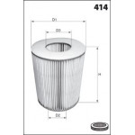 EL3879 Фільтр повітря ( аналогWA6538/LX794) 