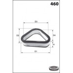 EL3543 Фільтр повітря ( аналогWA6051/LX699) 